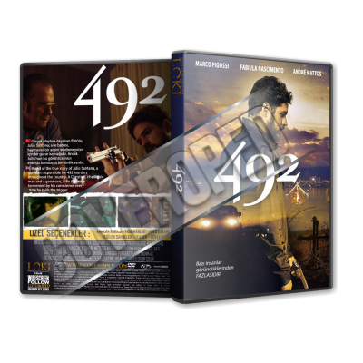 492 - O Nome da Morte - 2017 Türkçe Dvd Cover Tasarımı